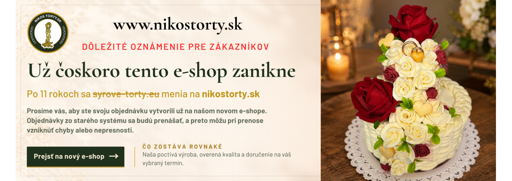 Meníme e-shop
